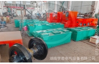 8吨工矿蓄电池电机车携配套配件出口海外